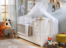 BABY COTTON Детская кровать-трансформер 2 20.24.1016.00 в Нюрбе - nyurba.katalogmebeli.com | фото