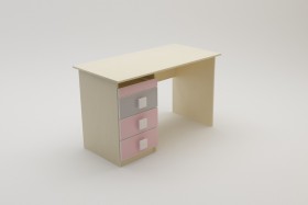 Детская комната Грэйси (Розовый/Серый/корпус Клен) в Нюрбе - nyurba.katalogmebeli.com | фото 4