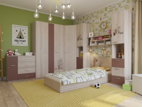 Детская комната Лимбо-1 в Нюрбе - nyurba.katalogmebeli.com | фото 2
