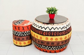 Кресло-груша Большое-Африка в Нюрбе - nyurba.katalogmebeli.com | фото 3