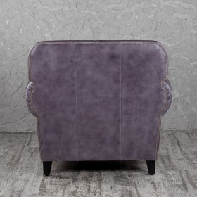 Кресло кожаное Элегант (Фиолетовый) в Нюрбе - nyurba.katalogmebeli.com | фото 7