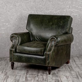 Кресло кожаное Лофт Аристократ (ширина 1070 мм) в Нюрбе - nyurba.katalogmebeli.com | фото