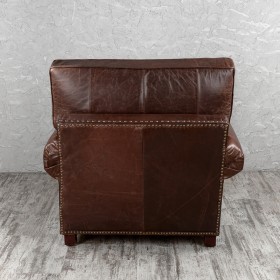 Кресло кожаное Лофт Аристократ (ширина 1100 мм) в Нюрбе - nyurba.katalogmebeli.com | фото 7