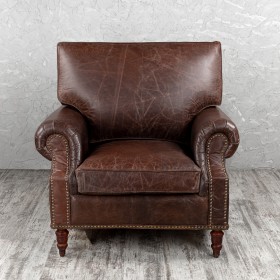 Кресло кожаное Лофт Аристократ (ширина 1100 мм) в Нюрбе - nyurba.katalogmebeli.com | фото 8