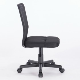 Кресло компактное BRABIX Smart MG-313 (черный) в Нюрбе - nyurba.katalogmebeli.com | фото 2