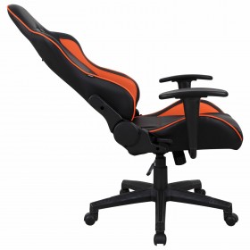Кресло компьютерное BRABIX GT Racer GM-100 (черный, оранжевый) в Нюрбе - nyurba.katalogmebeli.com | фото 4