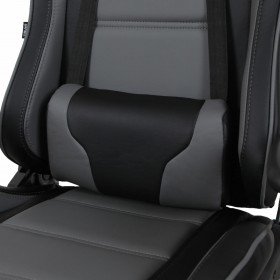Кресло компьютерное BRABIX GT Racer GM-100 (черный, серое) в Нюрбе - nyurba.katalogmebeli.com | фото 3
