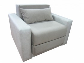 Кресло-кровать №2 (3Флок №2 капучино, 5 категория) в Нюрбе - nyurba.katalogmebeli.com | фото 1