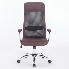Кресло офисное BRABIX Flight EX-540 (коричневый) в Нюрбе - nyurba.katalogmebeli.com | фото 3