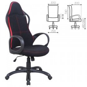 Кресло офисное BRABIX Force EX-516 (ткань) в Нюрбе - nyurba.katalogmebeli.com | фото
