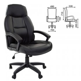 Кресло офисное BRABIX Formula EX-537 (черный) в Нюрбе - nyurba.katalogmebeli.com | фото