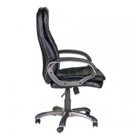Кресло офисное BRABIX Omega EX-589 (черное) в Нюрбе - nyurba.katalogmebeli.com | фото 2