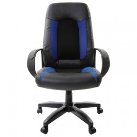Кресло офисное BRABIX Strike EX-525 (сине-черный) в Нюрбе - nyurba.katalogmebeli.com | фото 4