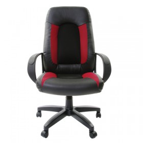 Кресло офисное BRABIX Strike EX-525 (черно-красный) в Нюрбе - nyurba.katalogmebeli.com | фото 2