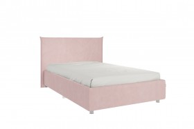 Кровать 1,2 Квест с основанием (Нежно-розовый велюр) в Нюрбе - nyurba.katalogmebeli.com | фото