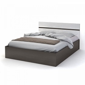 Кровать 1,4м Спальня Вегас (белый глянец) в Нюрбе - nyurba.katalogmebeli.com | фото