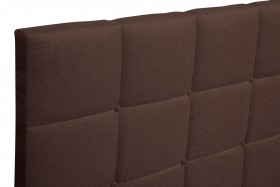 Кровать "Диана" ш. 1400 (Н=1010мм) (жаккард шоколад) в Нюрбе - nyurba.katalogmebeli.com | фото 5
