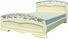 Кровать Грация-1 из массива сосны 900*2000 Орех в Нюрбе - nyurba.katalogmebeli.com | фото 21