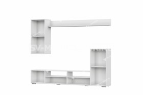 Мебель для гостиной МГС 4 (Белый/Цемент светлый) в Нюрбе - nyurba.katalogmebeli.com | фото 3