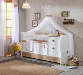 NATURA BABY Детская кровать-трансформер 2 20.31.1016.00 в Нюрбе - nyurba.katalogmebeli.com | фото