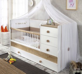 NATURA BABY Детская кровать-трансформер 20.31.1015.00 в Нюрбе - nyurba.katalogmebeli.com | фото 1