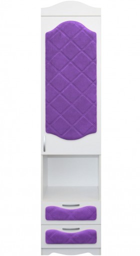 Пенал с ящиками серии Иллюзия 32 Фиолетовый в Нюрбе - nyurba.katalogmebeli.com | фото