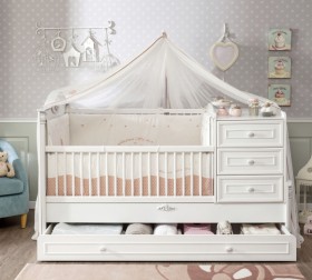 ROMANTIC BABY Детская кровать-трансформер 20.21.1015.00 в Нюрбе - nyurba.katalogmebeli.com | фото 3