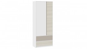 Шкаф для одежды комбинированный «Сканди» Дуб Гарден/Белый/Глиняный серый в Нюрбе - nyurba.katalogmebeli.com | фото 1