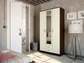 Шкаф-для одежды Трио в Нюрбе - nyurba.katalogmebeli.com | фото
