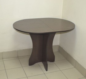 Стол кухонный Компакт (Венге темный) в Нюрбе - nyurba.katalogmebeli.com | фото 2