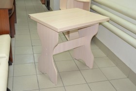 Стол кухонный Мечта (Дуб выбеленный) в Нюрбе - nyurba.katalogmebeli.com | фото