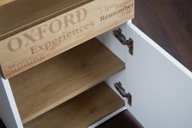 Стол с ящиками «Оксфорд» (Ривьера/Белый с рисунком) в Нюрбе - nyurba.katalogmebeli.com | фото 10